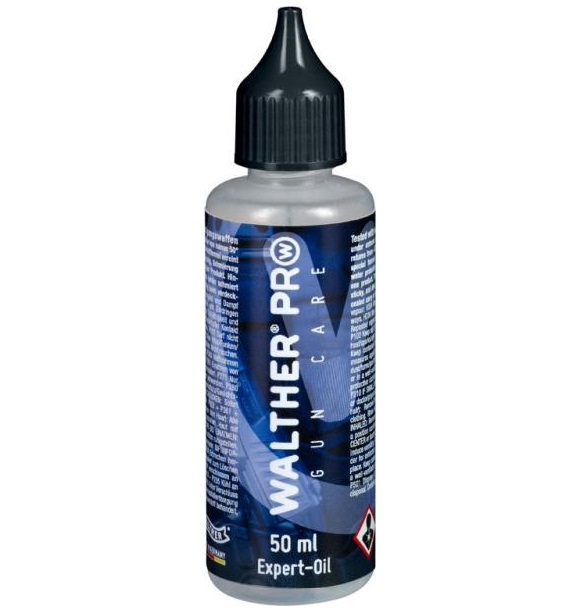 Walther GUN CARE PRO Expert Gun Oil Bottle  50 ml